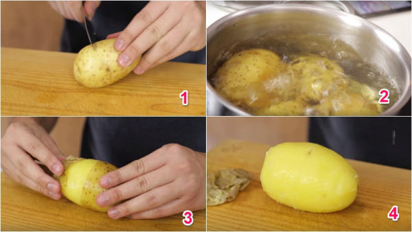 luộc khoai tây trong bao lâu thì chín