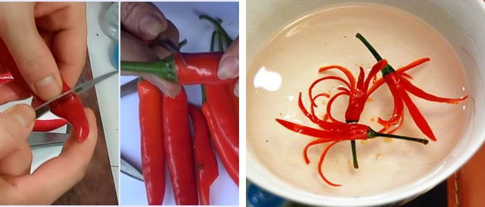 Cách tỉa hoa từ ớt