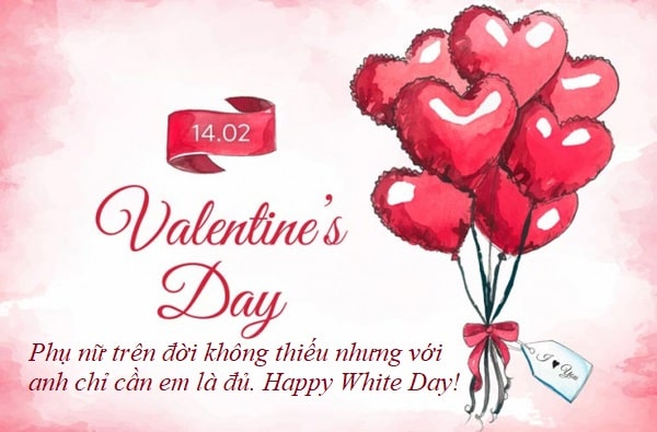 Lời chúc valentine cho người yêu ở xa